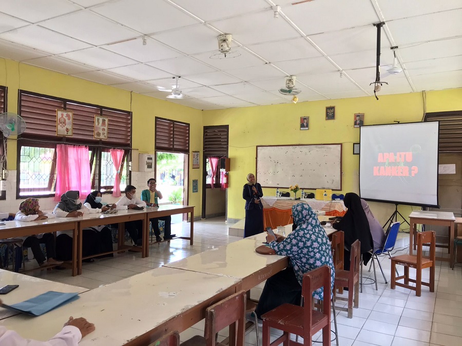 Yayasan Sosialisasi Kanker Indonesia (YSKI) Lakukan Sosialisasi Kanker dan Tumor ke SMP Negeri 1 Sijuk Yayasan Sosialisasi Kanker Indonesia (YSKI) Lakukan Sosialisasi Kanker dan Tumor ke SMP Negeri 1 Sijuk