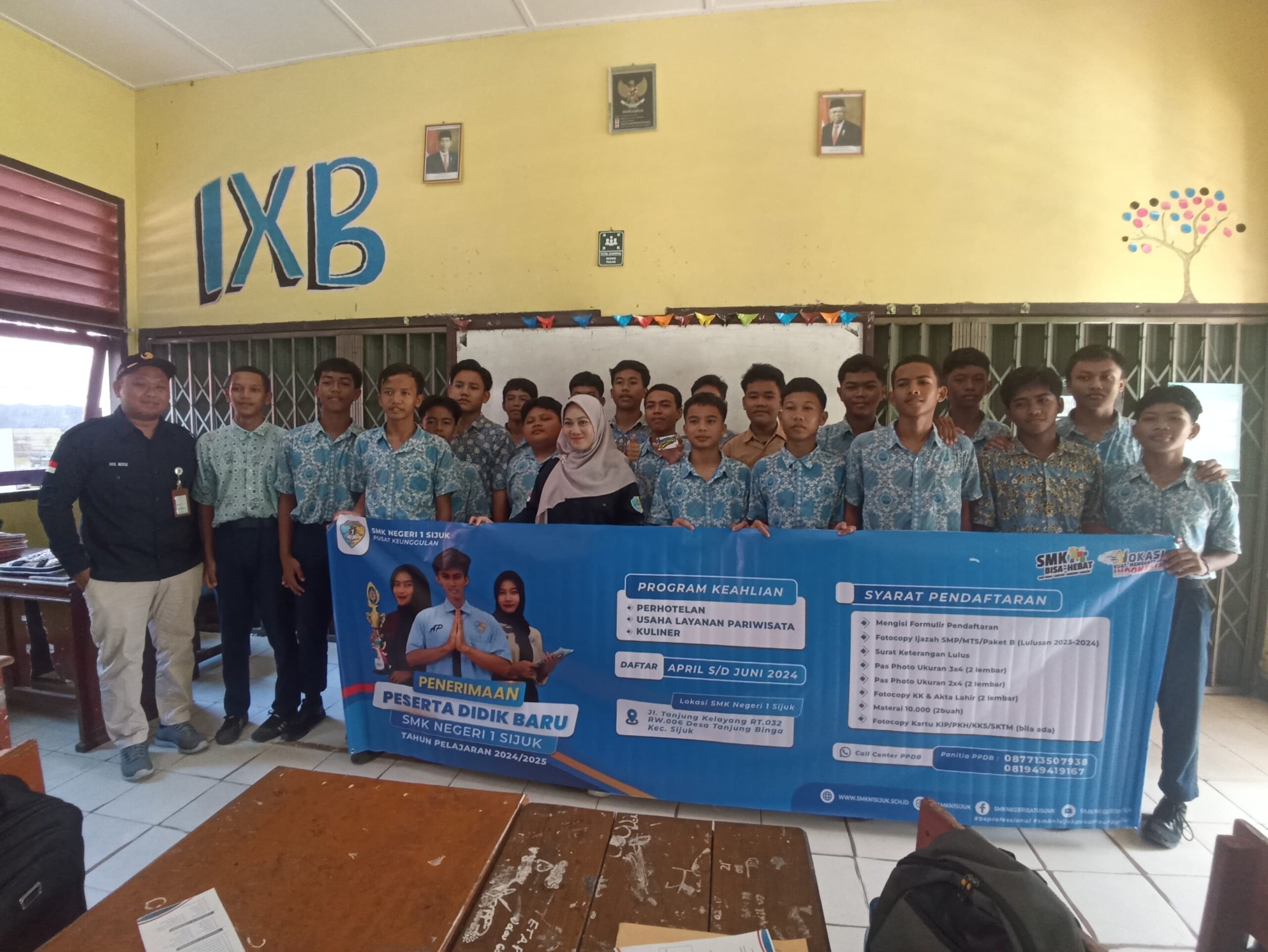 SOSIALISASI PPDB SMK N 1 SIJUK