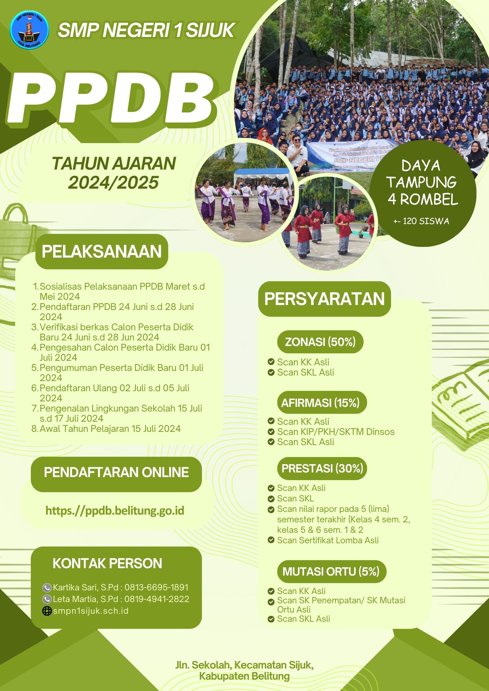 PENDAFTARAN PESERTA DIDIK BARU TAHUN AJARAN 2024/2025