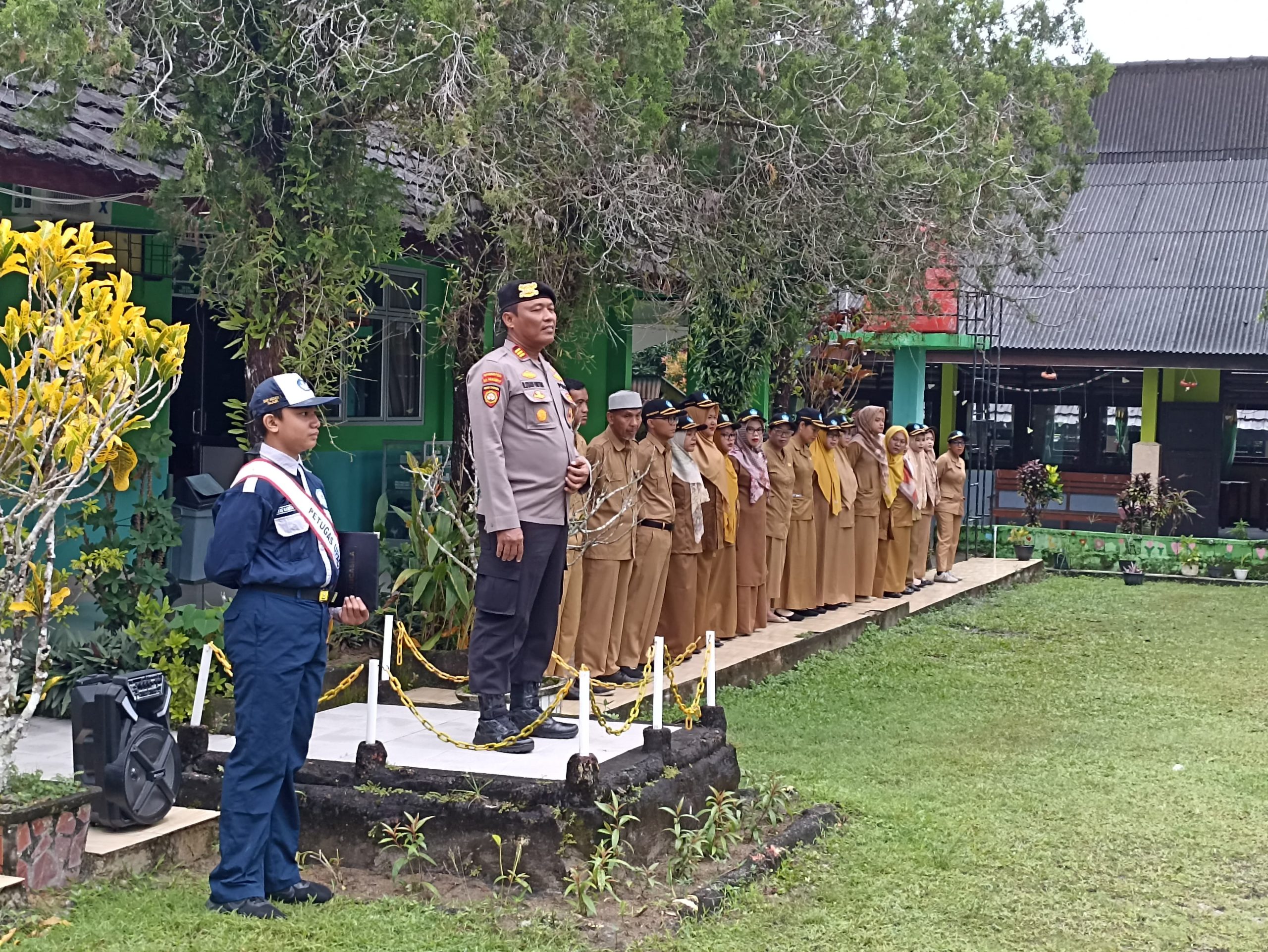 Deklarasi Penolakan Aktivitas Geng Motor di Sekolah oleh Polres Belitung